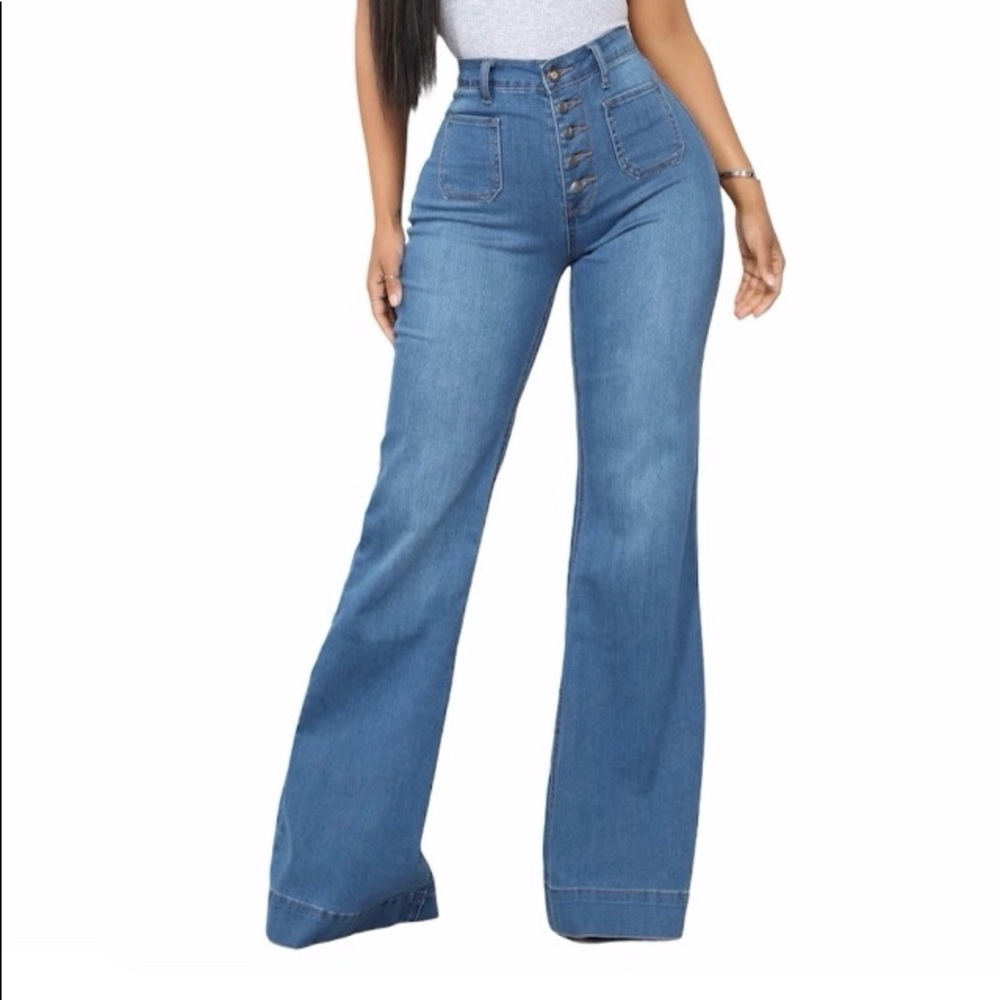 Skyscraper Bell Bottoms